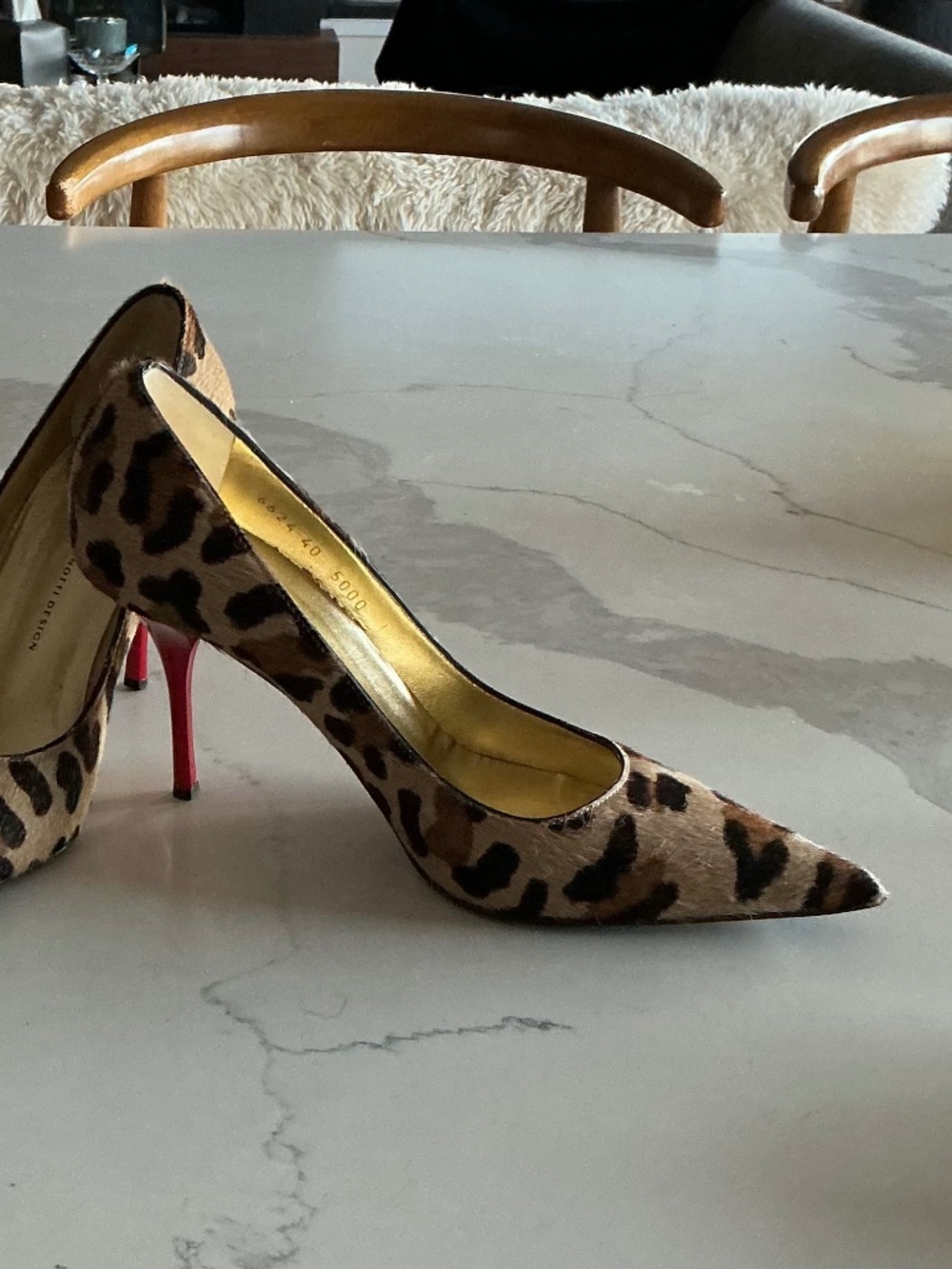 Giuseppe Zanotti Pony Hair Pumps EU 40